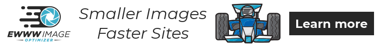 Smaller Images, Faster Sites